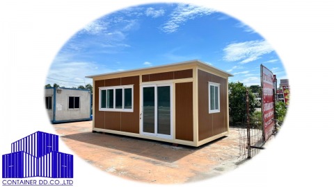 สร้างออฟฟิศตู้คอนเทนเนอร์ใช้เป็นสำนักงาน 