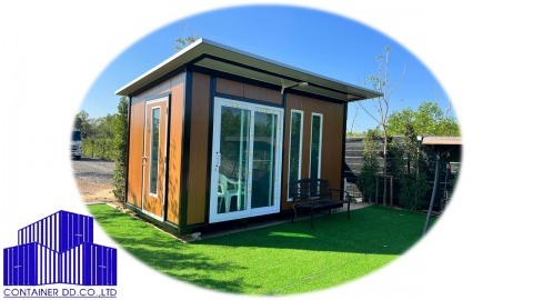 ตั้งตู้คอนเทนเนอร์สำหรับใช้เป็นห้องทำงานกองถ่าย 